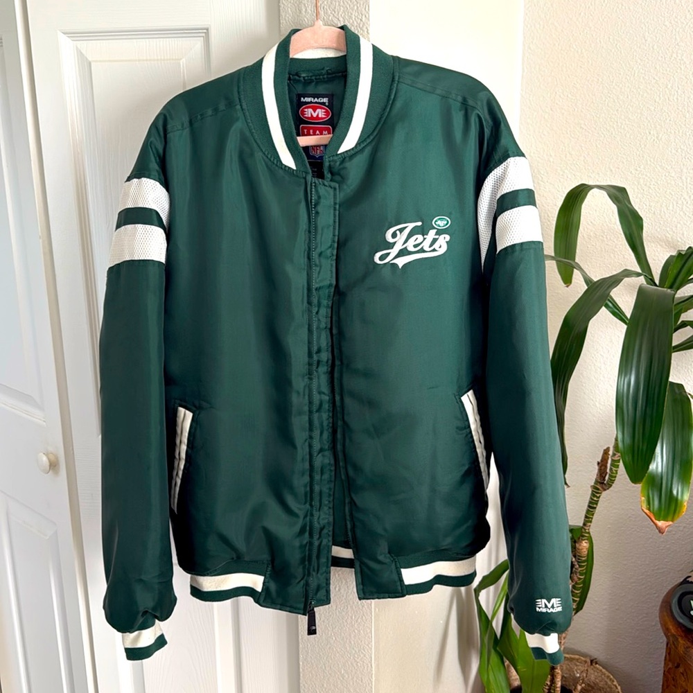 Vintage NY Jets Football Jacket Men’s sz Large
